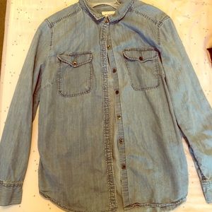3 for $12 Liz  Claiborne Button Up Jean Shirt